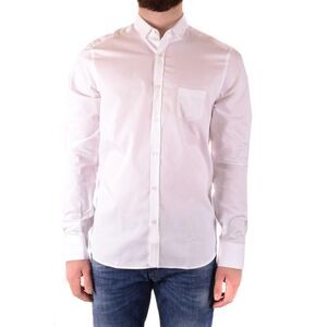 Neil Barrett White ButtonUp Shirt Men Shirts